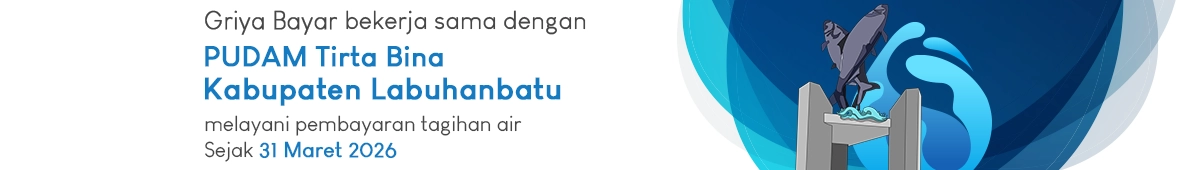 griya bayar melayani pembayaran tagihan air Kab Labuhanbatu